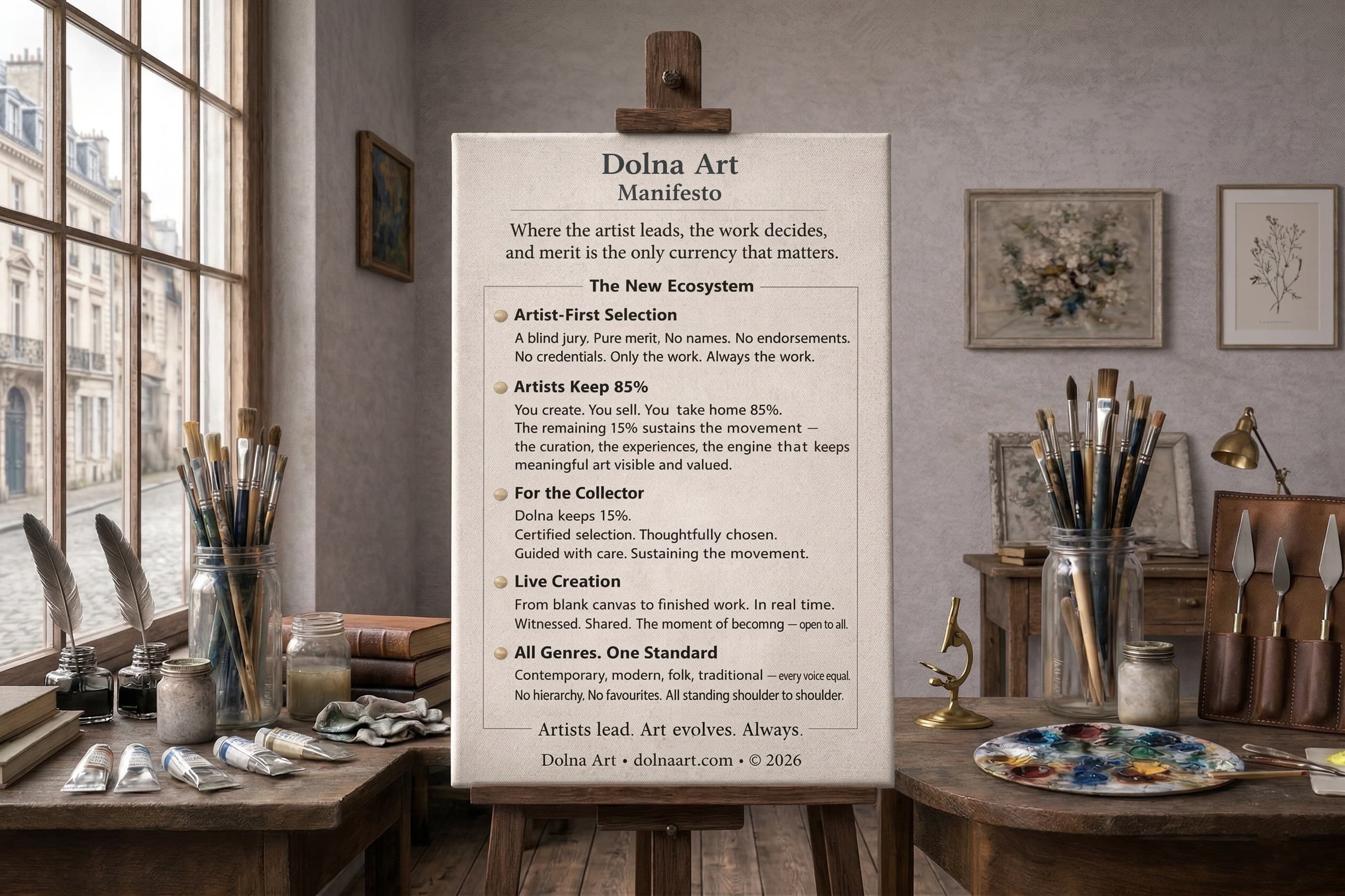 The Blank Canvas Manifesto