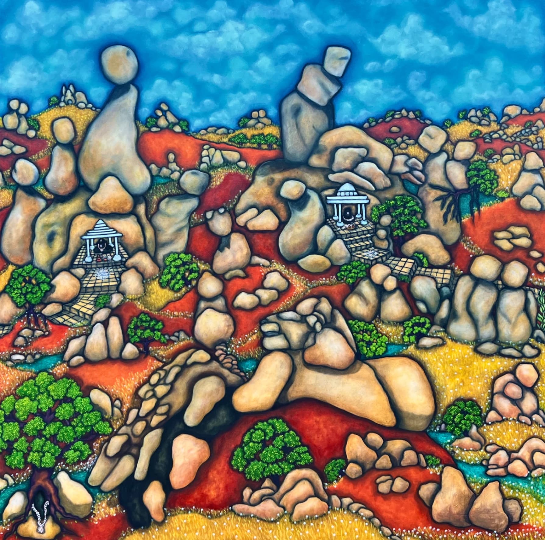 Shapes and stories by Vallery Puri